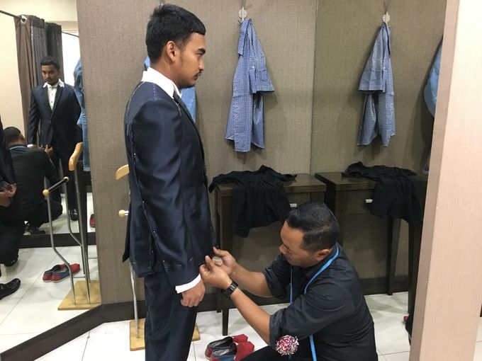 Visit & Fitting Process by Ventlee Groom Centre