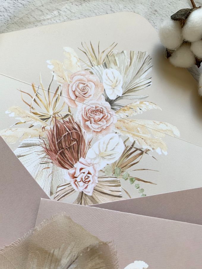 Tropical Sand by Trouvaille Invitation - 010