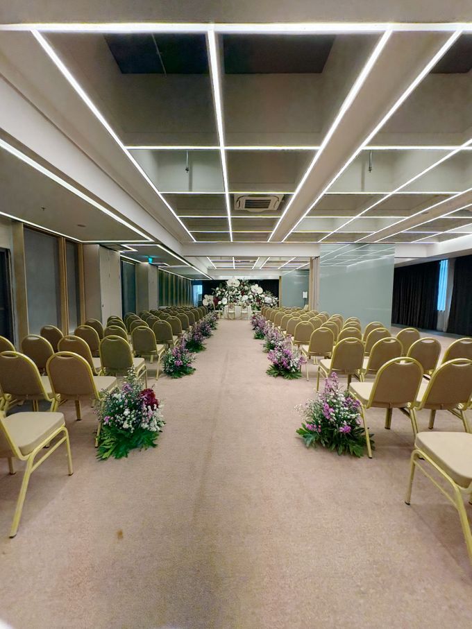 Flowery Backdrop Decoration by Pampas home co - 025