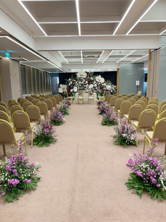 Flowery Backdrop Decoration by Pampas home co - 014