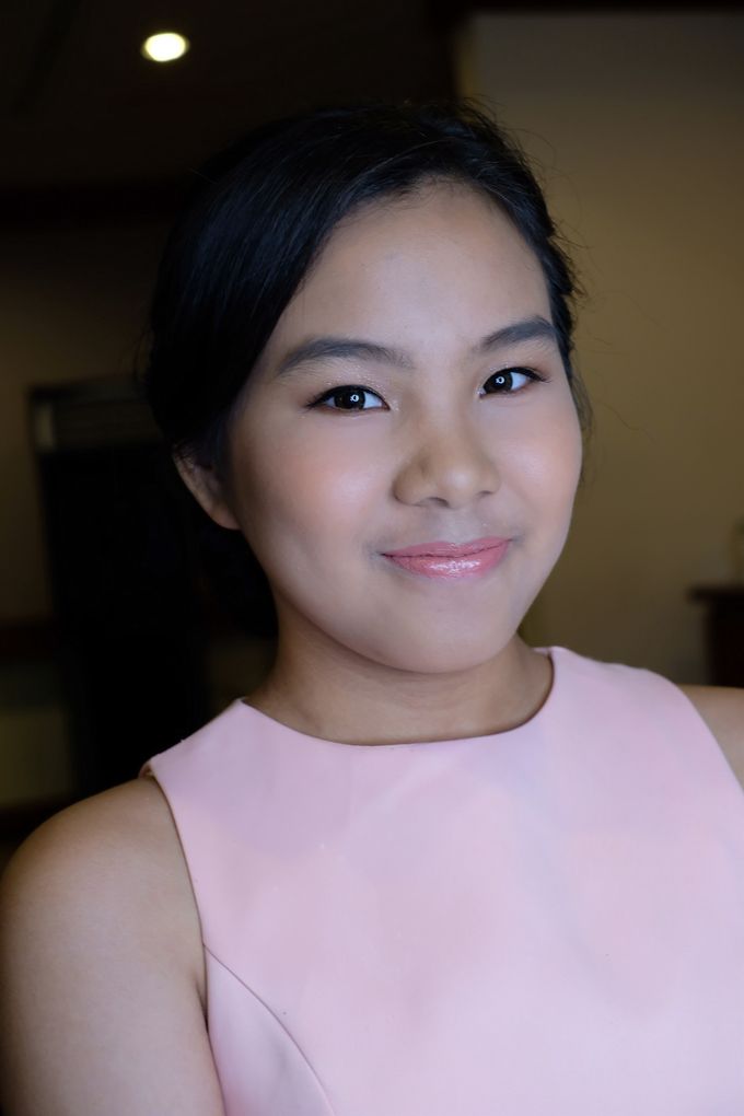 Light Makeup For Angeline 14 Years Old By Silvia Jonathan