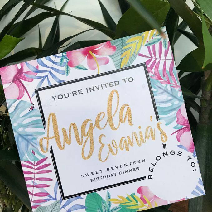 ANGELA EVANIA 17th BIRTHDAY by Invitation by Pipin - 001 ANGELA EVANIA 17th BIRTHDAY by Invitation by Pipin - 001