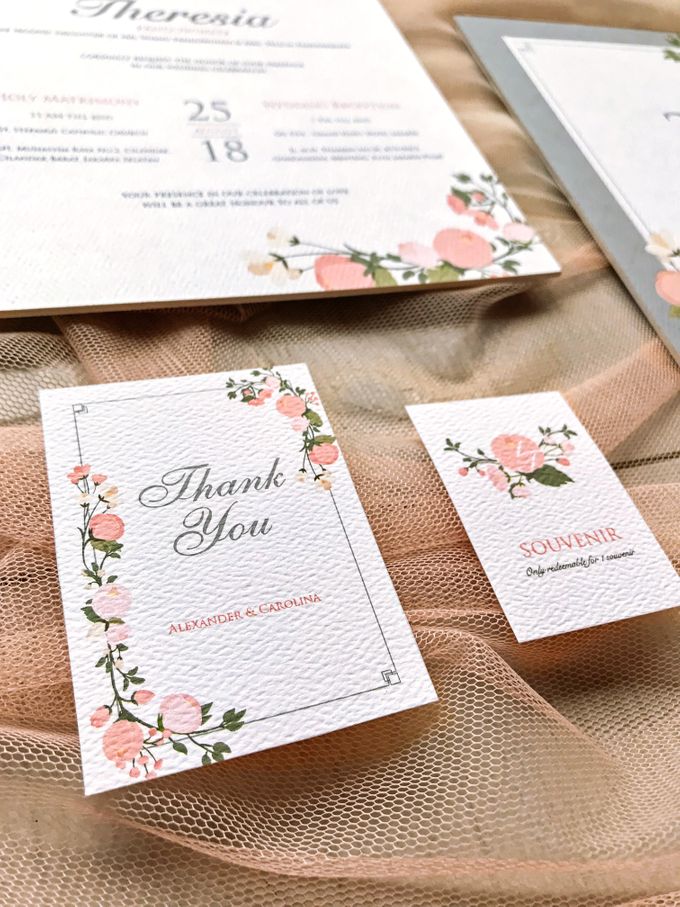 Albert & Theresia by Petite Chérie Invitation - 002 Albert & Theresia by Petite Chérie Invitation - 002