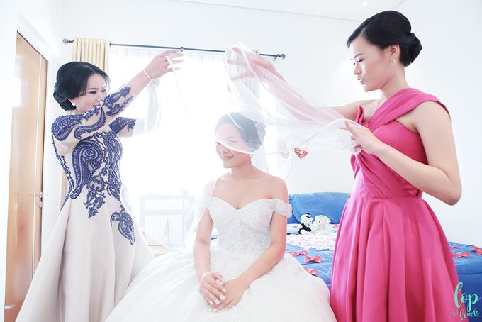 Revel N Adelina wedding day by VA Make Up Artist - 004