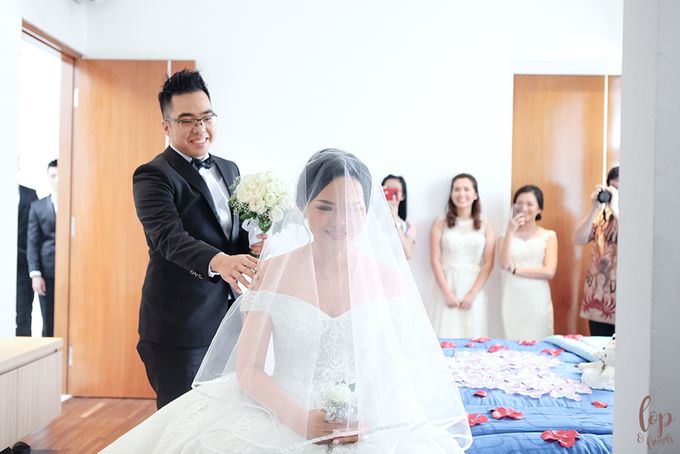 Revel N Adelina wedding day by VA Make Up Artist - 005