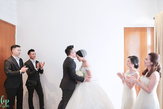 Revel N Adelina wedding day by VA Make Up Artist - 007