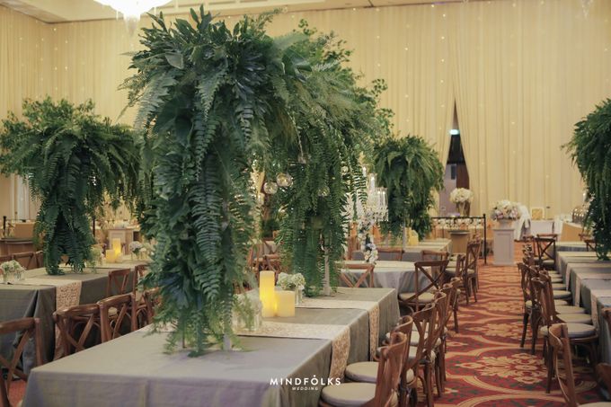 ZIA & DWI - WEDDING RECEPTION by Amarillis Floral and Party Decorator - 018