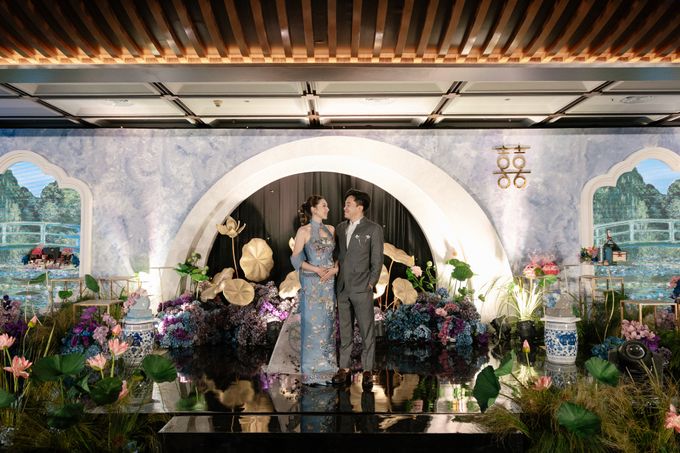 Moonlight on Lotus Pond by The Bride Era | Wedding Stylist - 001 Moonlight on Lotus Pond by The Bride Era | Wedding Stylist - 001