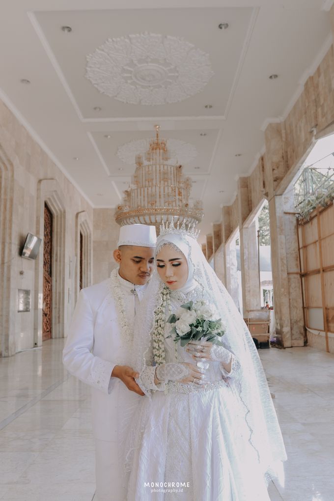 Akad Nikah Edo & Ina by Monochrome Photography.id - 016