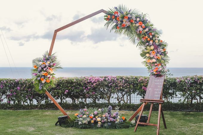 Tropical Lush Wedding in Bali by Silverdust Decoration - 003