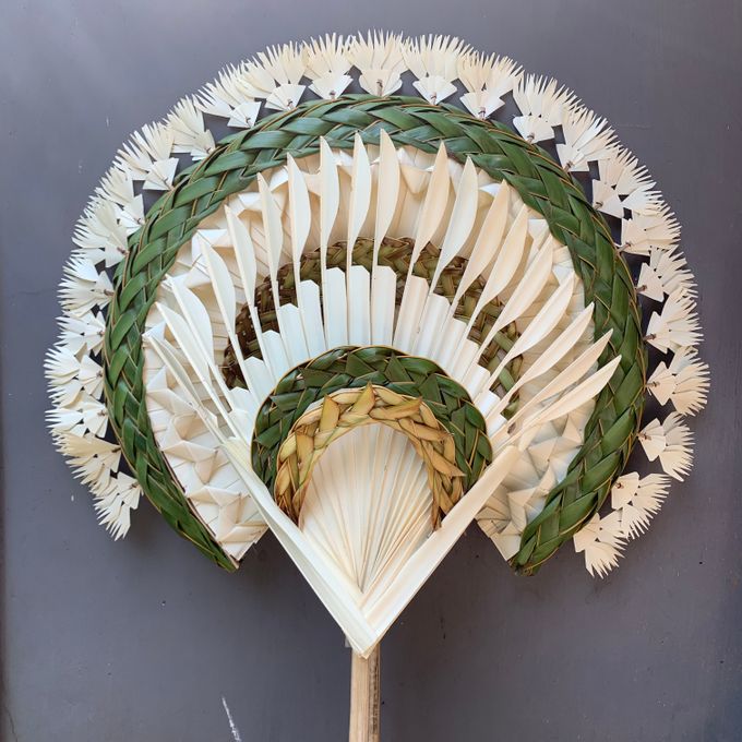 Traditional Balinese Fan Ornaments by Make A Scene! Bali - 001 Traditional Balinese Fan Ornaments by Make A Scene! Bali - 001