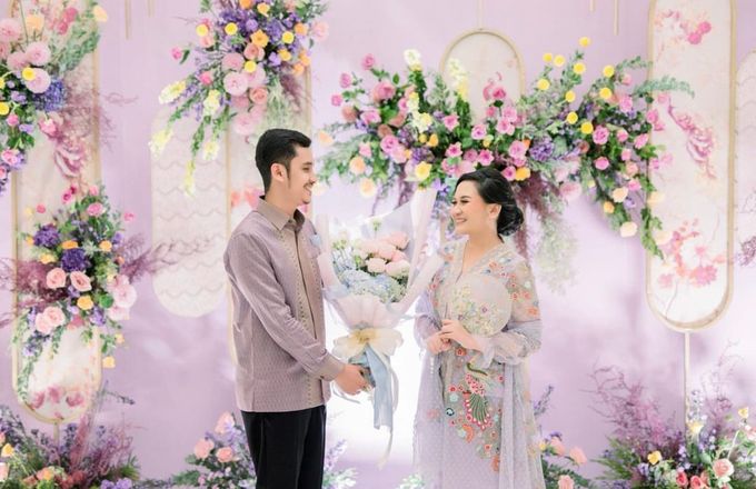 Bespoke Men's Attire at Mr. Raka Adityatama and Ms. Voselinda Prameswari's Engagement by Batik Concept - 002