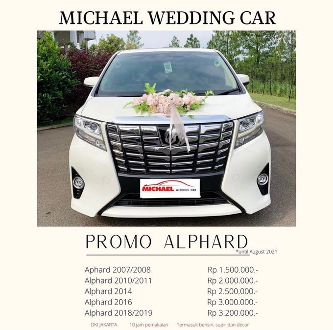 PROMO Start From 1.5 million by Michael Wedding Car - 001 PROMO Start From 1.5 million by Michael Wedding Car - 001