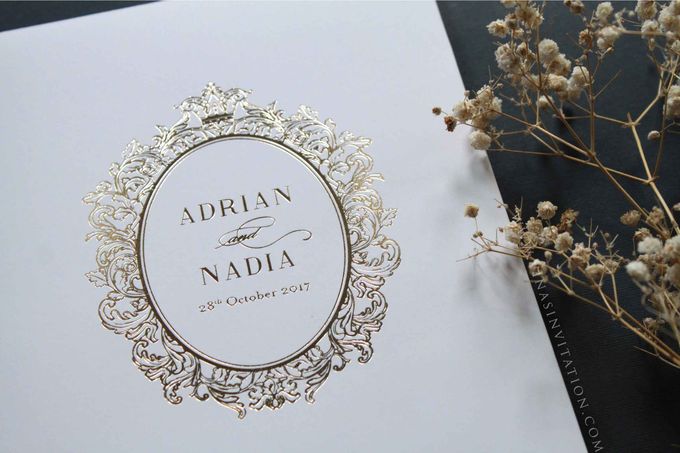 Adrian & Nadia by Vinas Invitation - 002