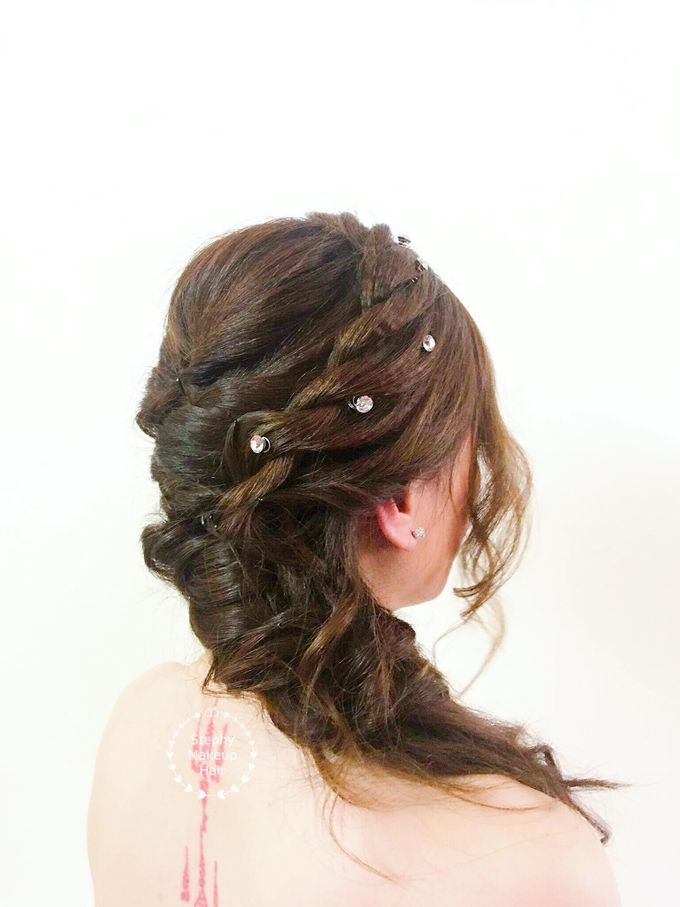 Yolanda Rom Dinner Wedding By Stephy Ng Makeup And Hair