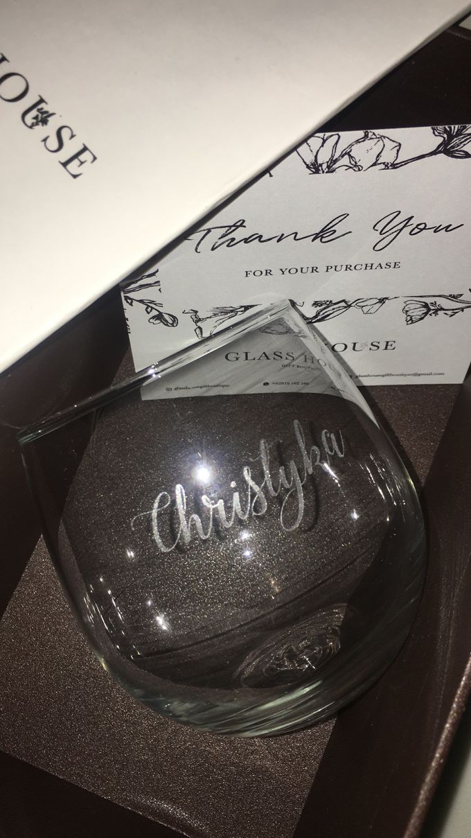 STEMLESS WINE GLASS by Glass House Gift Boutique - 003
