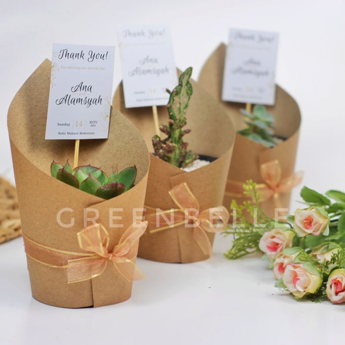 Wedding Of Ana & Alamsyah - Sukulen Buket Kertas by Greenbelle Souvenir - 003 Wedding Of Ana & Alamsyah - Sukulen Buket Kertas by Greenbelle Souvenir - 003