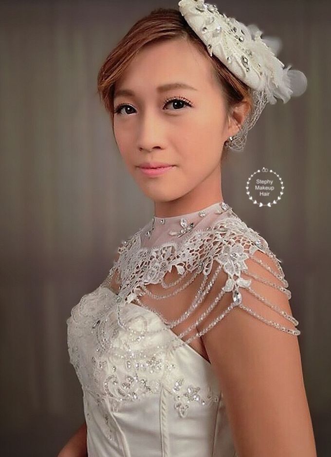 Mat Vintage Bridal Makeup by Stephy Ng Makeup and Hair - 003