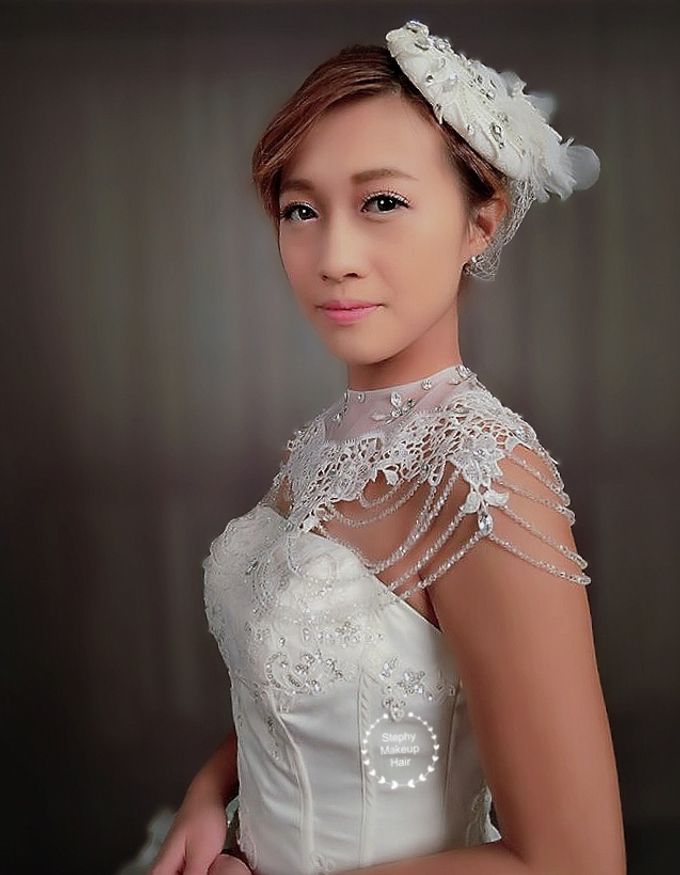 Mat Vintage Bridal Makeup by Stephy Ng Makeup and Hair - 005 Mat Vintage Bridal Makeup by Stephy Ng Makeup and Hair - 005