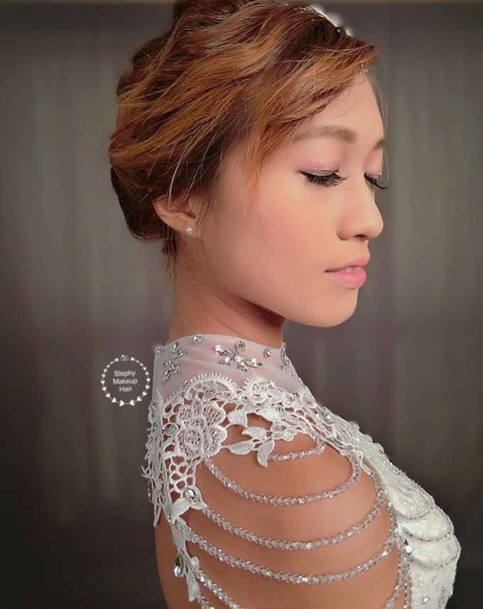 Mat Vintage Bridal Makeup by Stephy Ng Makeup and Hair - 002