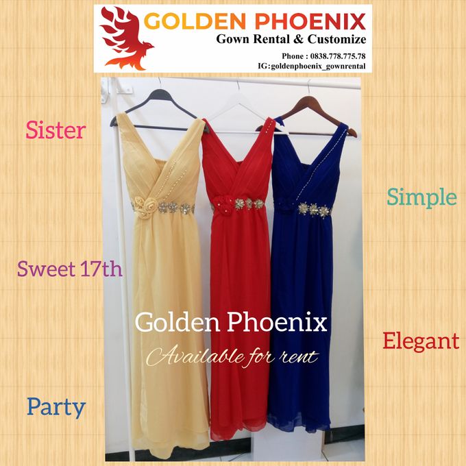 Golden Phoenix Boutique Gallery by Golden Phoenix Rent Gown - 007 Golden Phoenix Boutique Gallery by Golden Phoenix Rent Gown - 007