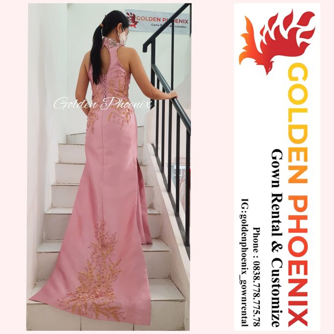 Cheongsam Qipao DRESS Sewa Gaun GownSangjit Teapai by Golden Phoenix Rent Gown - 005 Cheongsam Qipao DRESS Sewa Gaun GownSangjit Teapai by Golden Phoenix Rent Gown - 005
