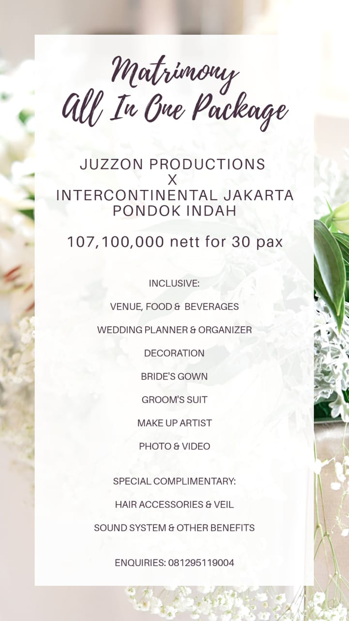 Collabs Package 2020 Akad Nikah & Holy Matrimony by InterContinental Jakarta Pondok Indah - 004 Collabs Package 2020 Akad Nikah & Holy Matrimony by InterContinental Jakarta Pondok Indah - 004