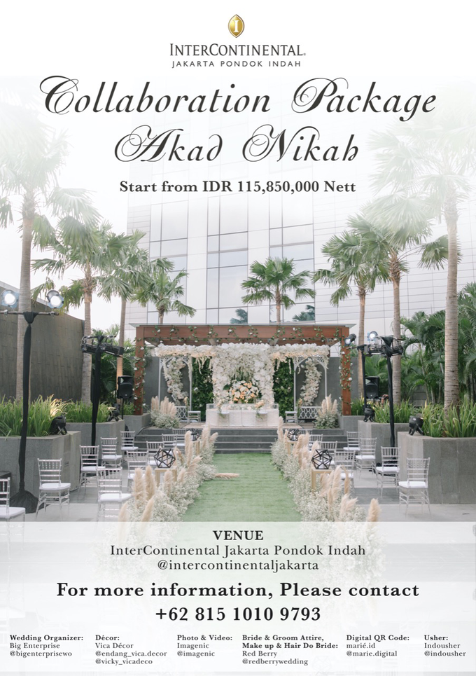 Collabs Package 2020 Akad Nikah & Holy Matrimony by InterContinental Jakarta Pondok Indah - 001 Collabs Package 2020 Akad Nikah & Holy Matrimony by InterContinental Jakarta Pondok Indah - 001