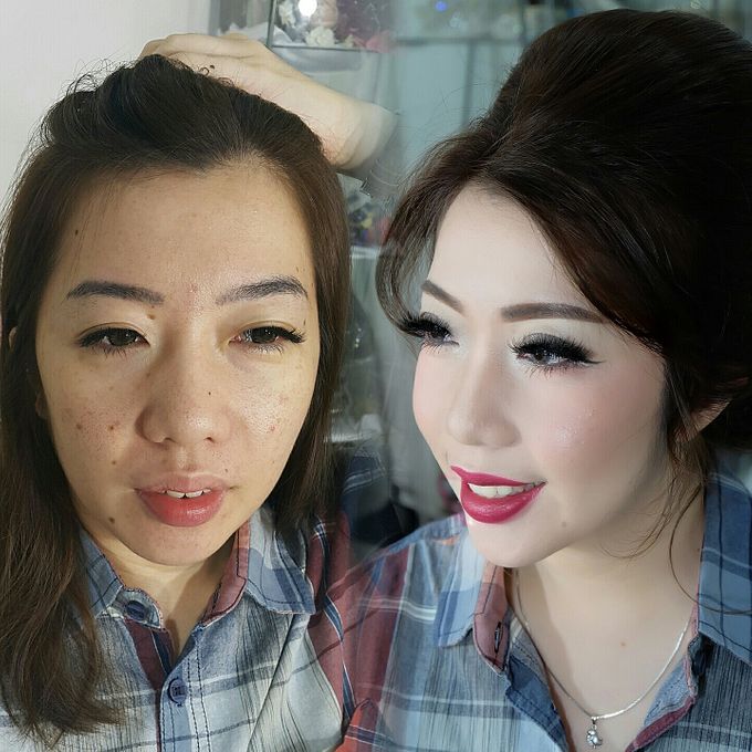 Make Up Before After by Kenneth Bridal - 004 Make Up Before After by Kenneth Bridal - 004