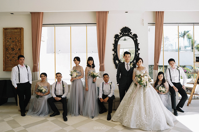 Wilson & Felicia Wedding  by Lumbung Catering - 032