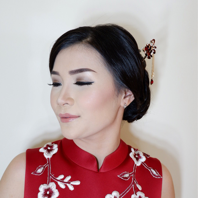 Sangjit Makeup for Ms Sherly  by Ivany Nugraha Make Up - 001