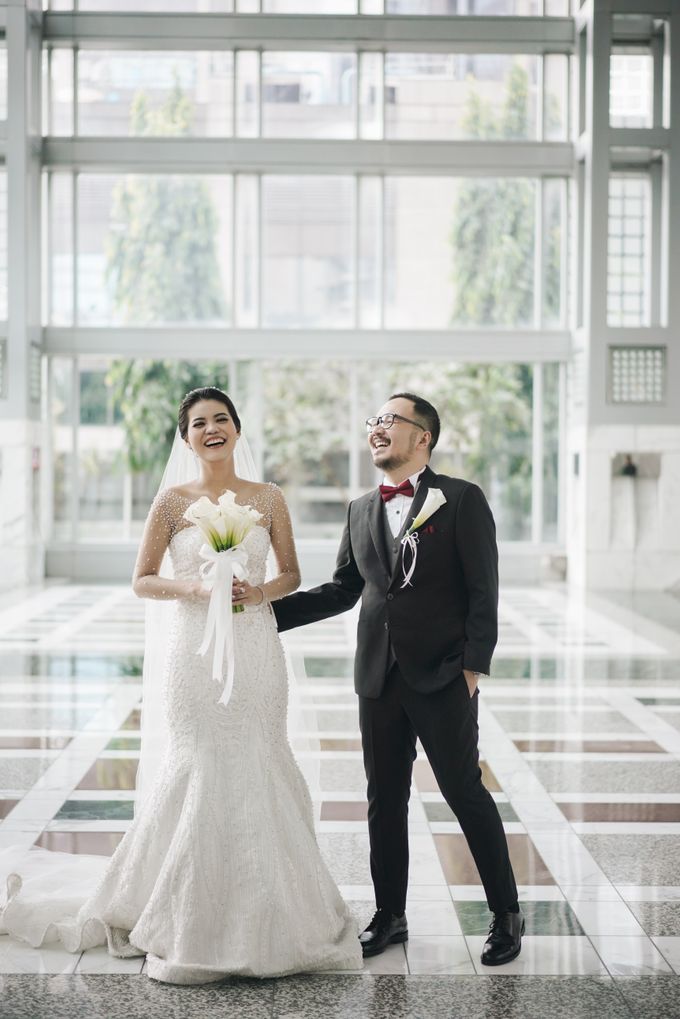 Menara Mandiri 9F International Wedding of Denny & Mey by IKK Wedding Venues - 006