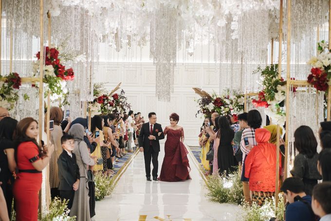 Menara Mandiri 9F International Wedding of Denny & Mey by IKK Wedding Venues - 007