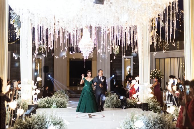 Ivandi & Yessica Wedding Decoration at Intercontinental Diamond by Valentine Wedding Decoration - 023