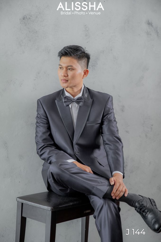 Men Suit Black 1D by Alissha Bride - 006 Men Suit Black 1D by Alissha Bride - 006