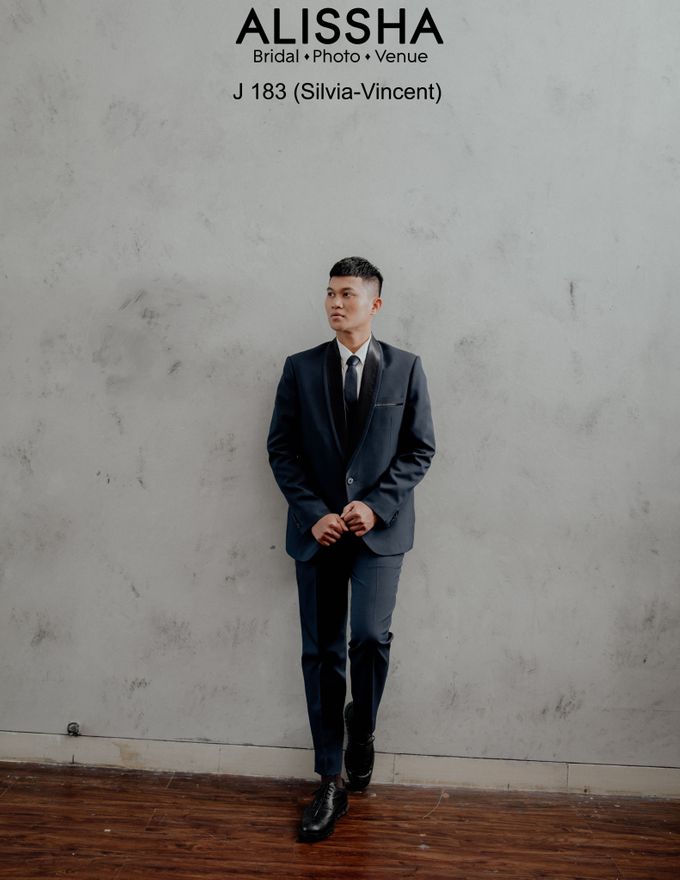 Men Suit Black 1D by Alissha Bride - 014 Men Suit Black 1D by Alissha Bride - 014