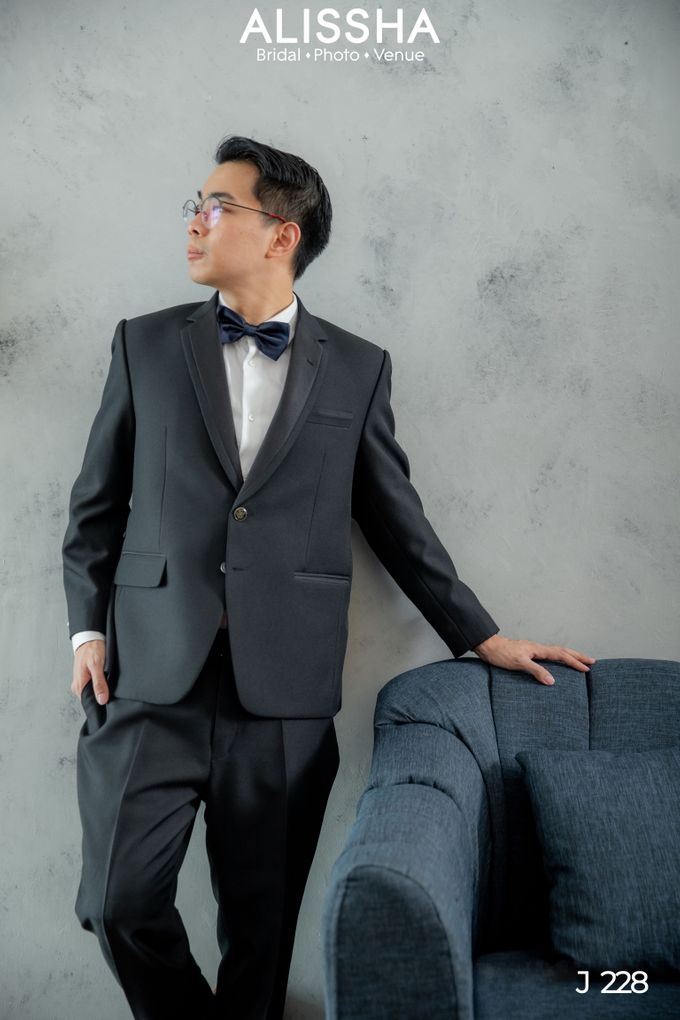Men Suit Black 1D by Alissha Bride - 019 Men Suit Black 1D by Alissha Bride - 019