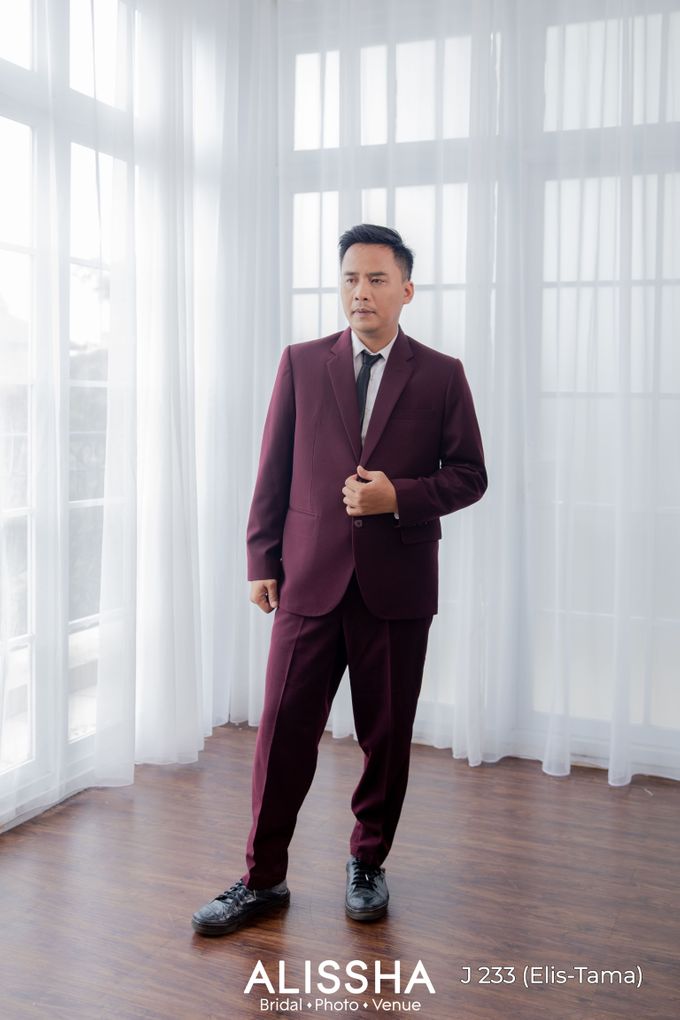 Men Suit Black 1D by Alissha Bride - 021 Men Suit Black 1D by Alissha Bride - 021