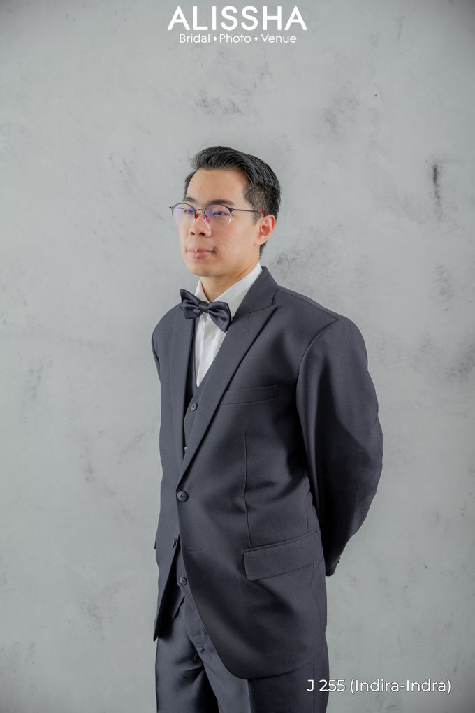 Men Suit Black 1D by Alissha Bride - 025 Men Suit Black 1D by Alissha Bride - 025