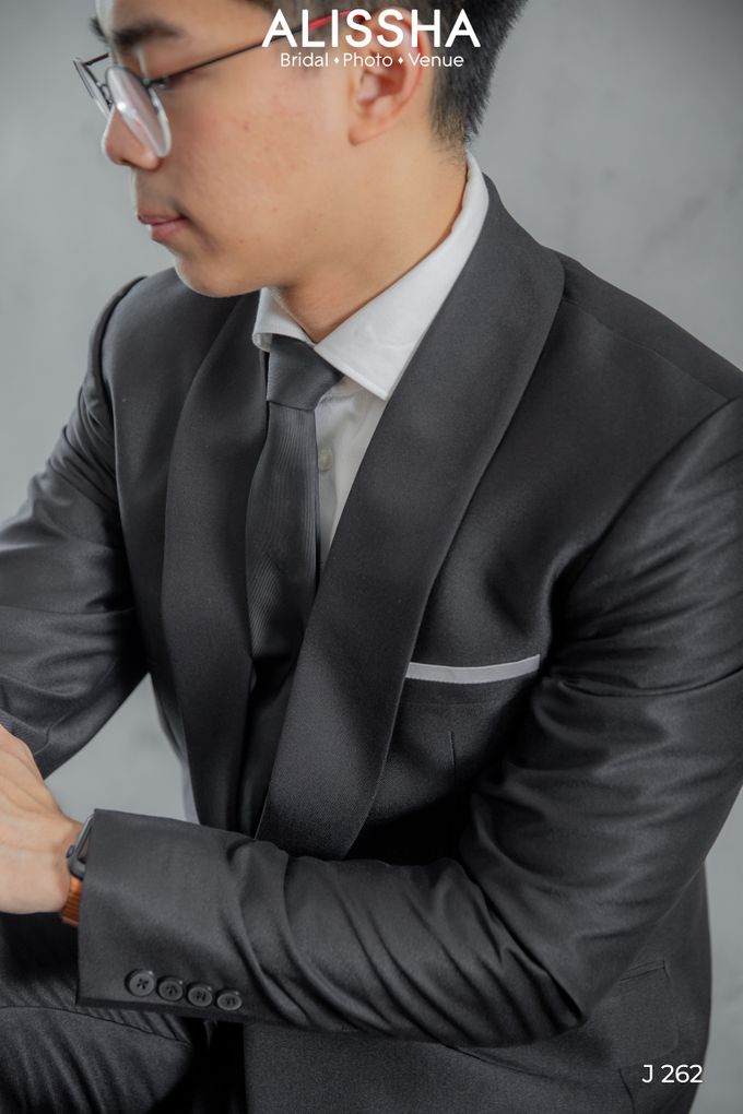 Men Suit Black 1D by Alissha Bride - 029 Men Suit Black 1D by Alissha Bride - 029