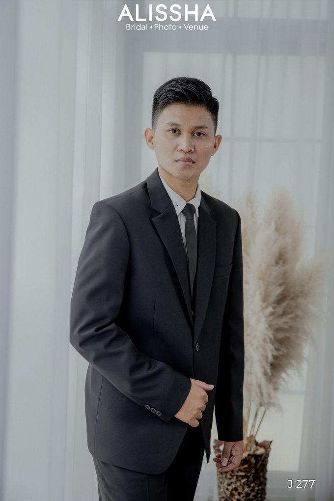 Men Suit Black 1D by Alissha Bride - 039 Men Suit Black 1D by Alissha Bride - 039