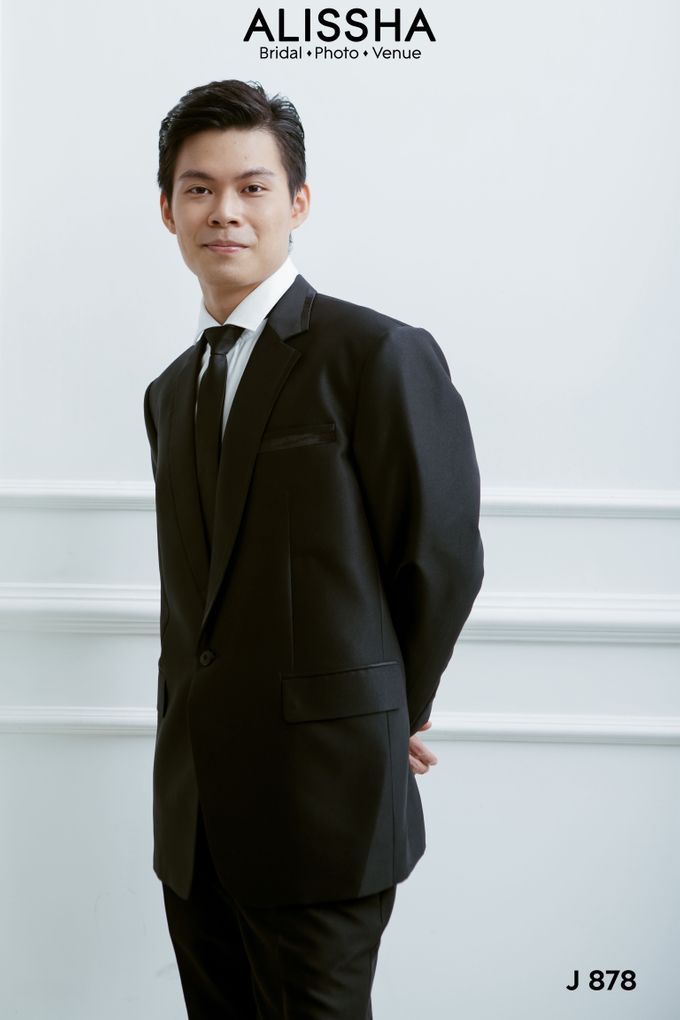 Men Suit Black 1D by Alissha Bride - 003 Men Suit Black 1D by Alissha Bride - 003
