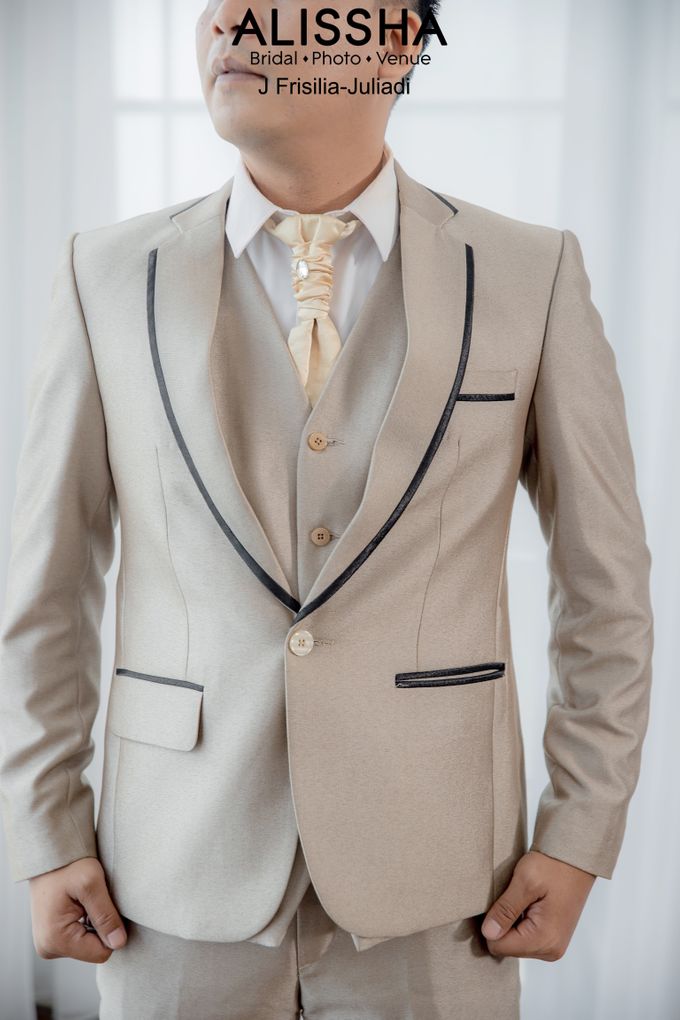 Men Suit Grey 5C & White 9A by Alissha Bride - 005 Men Suit Grey 5C & White 9A by Alissha Bride - 005