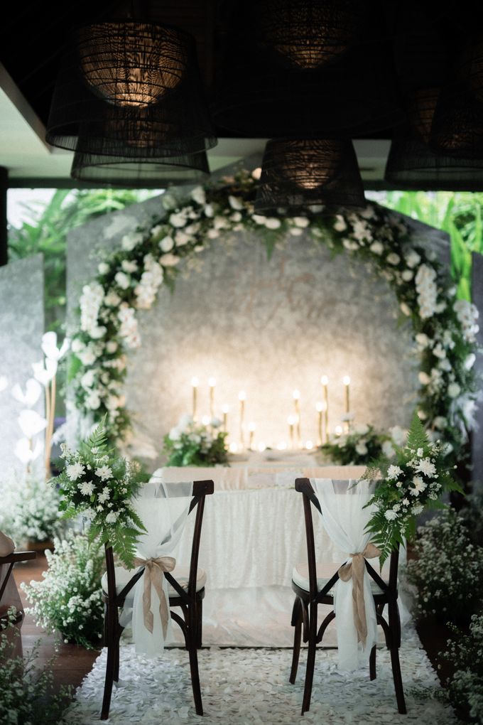 Jackson & Carissa Intimate Wedding Decor by SERIBU RASA MENTENG - 003