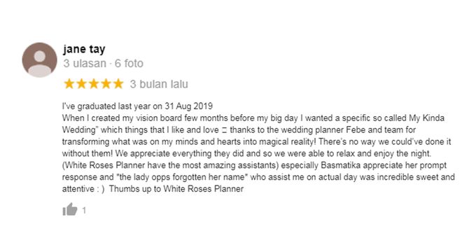 Client Review by White Roses Planner - 020 Client Review by White Roses Planner - 020