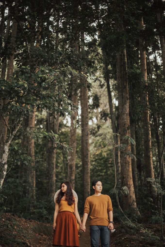 Forest Picnic Prewedding of Janissa & Kresna by FIRE, WOOD & EARTH - 037