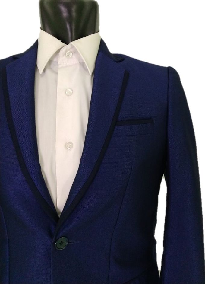 Jas Biru Metallic by Najifa Jas - 003 Jas Biru Metallic by Najifa Jas - 003