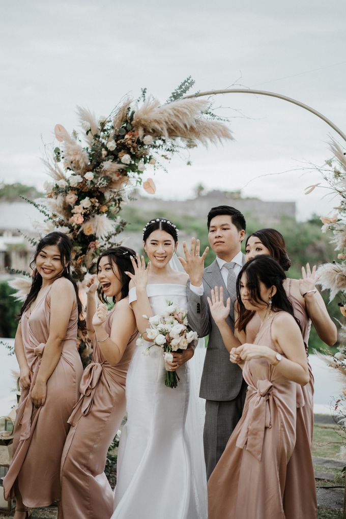 Wedding day of Jeffry & Kathrin at The Ungasan Uluwatu Bali Villas by THE UNGASAN CLIFFTOP RESORT BALI - 007