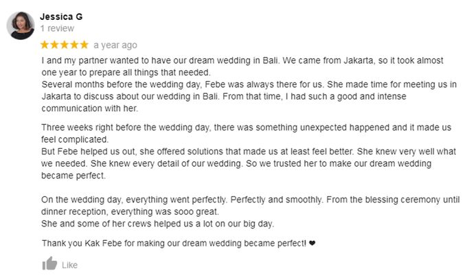 Client Review by White Roses Planner - 003 Client Review by White Roses Planner - 003