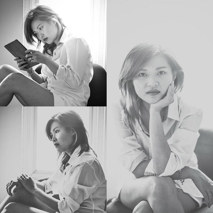 Black & White Couple Photoshoot by MariMoto Productions - 003